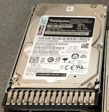 Жесткий диск Lenovo ThinkSystem 300GB 10K 12Gb/s SAS 2.5'' Hot Swap (00YK013)