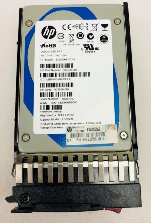 Твердотельный накопитель HP 200Gb SSD (653961-001)