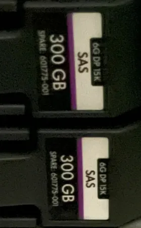 Жесткий диск HPE 300Gb 15K 6Gb/s SAS 3.5" DP (601775-001)