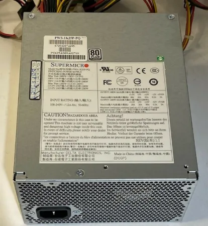 Блок питания SuperMicro 1200W (PWS-1K25P-PQ)