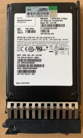 Твердотельный накопитель HPE MSA 1.92Tb 12Gb/s SAS 2.5" (R0Q37A)