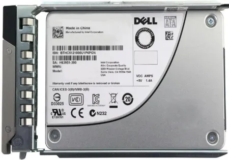 Твердотельный накопитель Dell 3.84Tb 12Gb/s SAS 2.5" для G14, G15 (400-BFQT)
