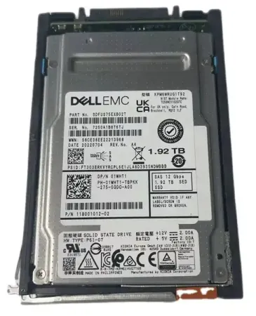 Твердотельный накопитель EMC 15.36Tb 12Gb/s SAS 2.5'' for Unity XT 680F (005053163)