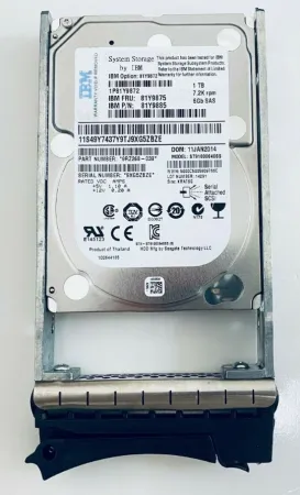 Жесткий диск IBM 1Tb 7.2K 6Gb/s SAS 2.5" (81Y9885)