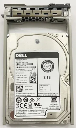 Жесткий диск Dell 2Tb 7.2K 6Gb/s SATA 2.5" 512n (CK3MN)