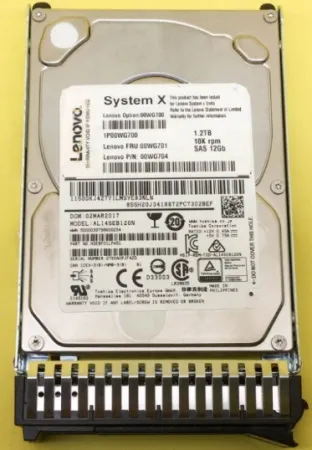 Жесткий диск IBM 1.2Tb 10K 12Gb/s SAS 2.5'' (00WG701)