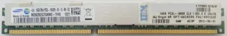 Оперативная память IBM 16Gb 2RX4 DDR3 PC3L-10600 REG ECC (47J0158)