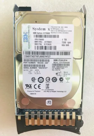 Жесткий диск IBM 1Tb 7.2K 6Gb/s SAS 2.5" (81Y3820)