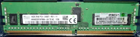 Оперативная память HPE 16Gb 2Rx8 PC4-19200 (867459-091)
