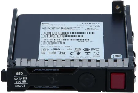 Твердотельный накопитель HPE 240Gb 6Gb/s SATA 2.5" MU (870668-001)