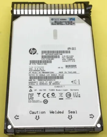 Жесткий диск HPE 6Tb 7.2K 6Gb/s SAS 3.5'' (780663-B21)