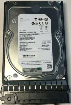 Жесткий диск HPE 4Tb 7.2K 12Gb/s SAS 3.5" (819079-001)