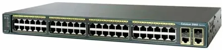 Коммутатор Cisco (WS-C2960R+48TC-S)