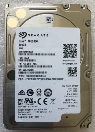 Жесткий диск Seagate Exos 10E2400 600Gb 10K 12Gb/s SAS 2.5" (ST600MM0009)