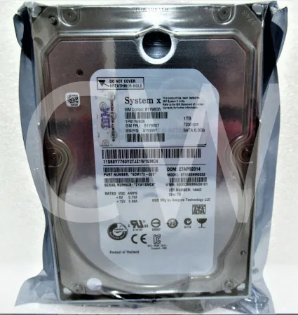 Жесткий диск IBM 1Tb 7.2K 6Gb/s SATA 3.5" (81Y3867)